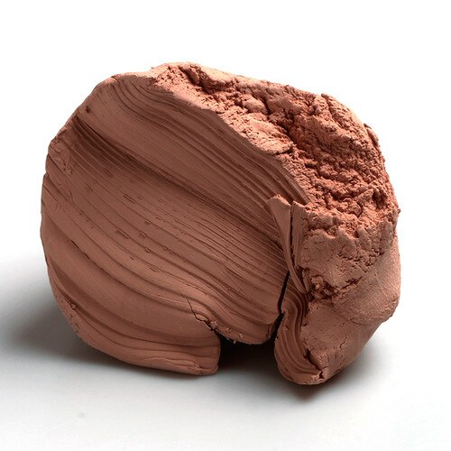 Sculpture en argile douce faite à la main | En céramique, fait à la main, matériaux de bricolage: red 500g