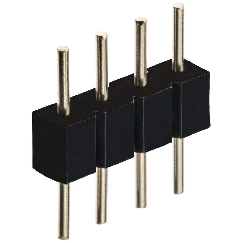 20 PCS LED Strip 4 Pin Male Connector Connecter For 3528 5050 Smd Rgb Led Strip Lighting Portable Lighting Accessories