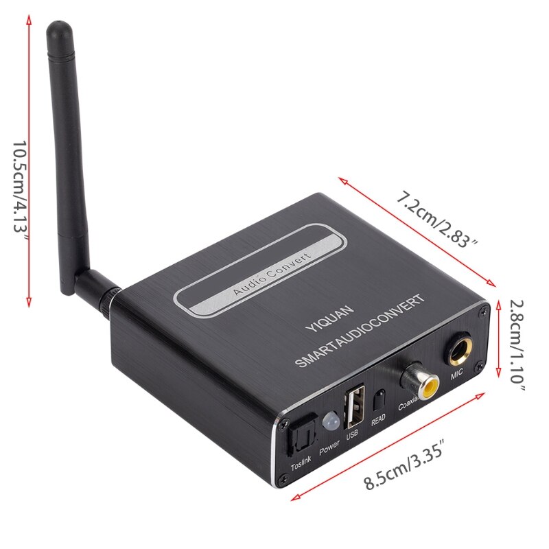 Decodificador inalámbrico 5,0, convertidor, YQ-5310, potente Chip U, disco para teléfono, caja de red, 3,5mm, K1KF