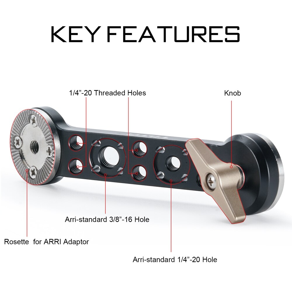 TILTA Rosette Verlängerung Arm Gegengewicht TGA-REA für DJI RS2 RSC2 Gimbal DJI RSC 2 schießen Bausatz