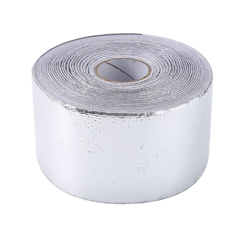 25M*5cm Exhaust Heat Wrap Manifold Downpipe High Temp Heat resistant 450 Celsius Bandage Tape for Repair Seal Leak Pipe