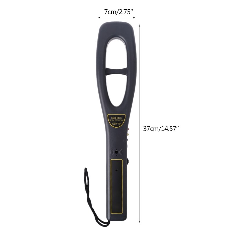 Light Weight Gold Detector Safety Scanner with Alert Alarms Metal Detector with Stable Performances