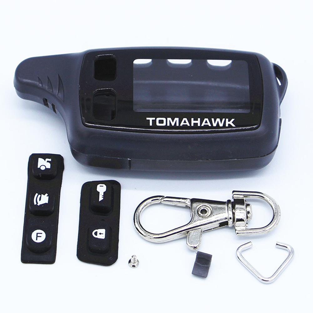 Case Sleutelhanger Voor Russische Twee Weg Auto Alarm TOMAHAWK TW9010 Twee Richtingen Auto Alarm Afstandsbediening Accessoires Onderdelen Levert