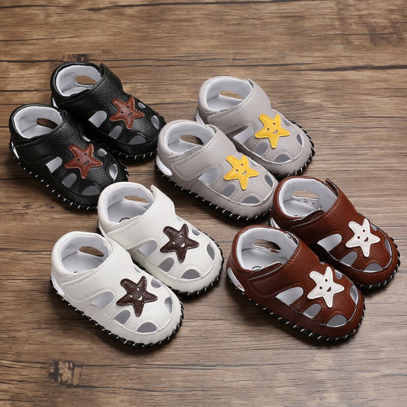 Zapatos de verano para bebés de 0 a 1 años, Calzado con suela de goma