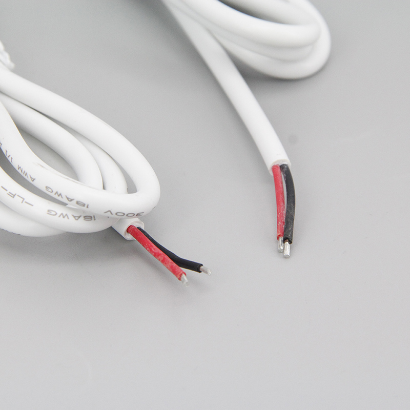 Weiß 18awg 7a DC-Stecker DC-Buchse Kabel Netzteil Verlängerung kabel 5,5mm x 2,1mm 2,5mm Kupferdraht