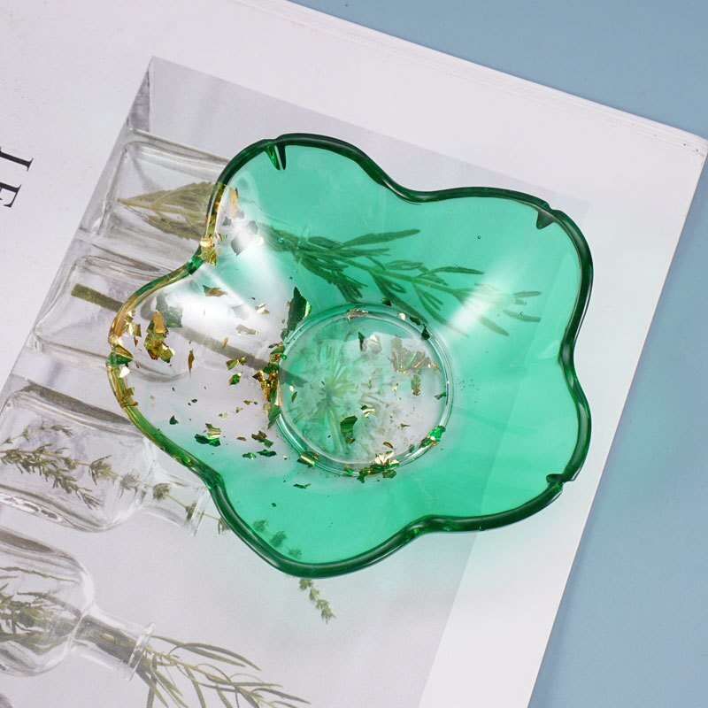 Grote asbak hars mal, vierkante asbak siliconen mal, kleine asbak epoxy hars mal, gietvorm voor hars, DIY home decor - België