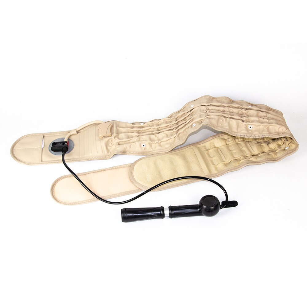 Taille Luft Traktion Klammer Gürtel Wirbelsäule lenden Unterstützung Zurück Linderung Gürtel Backach Schmerzen Freisetzung Massagegerät unisex Physio Dekompression