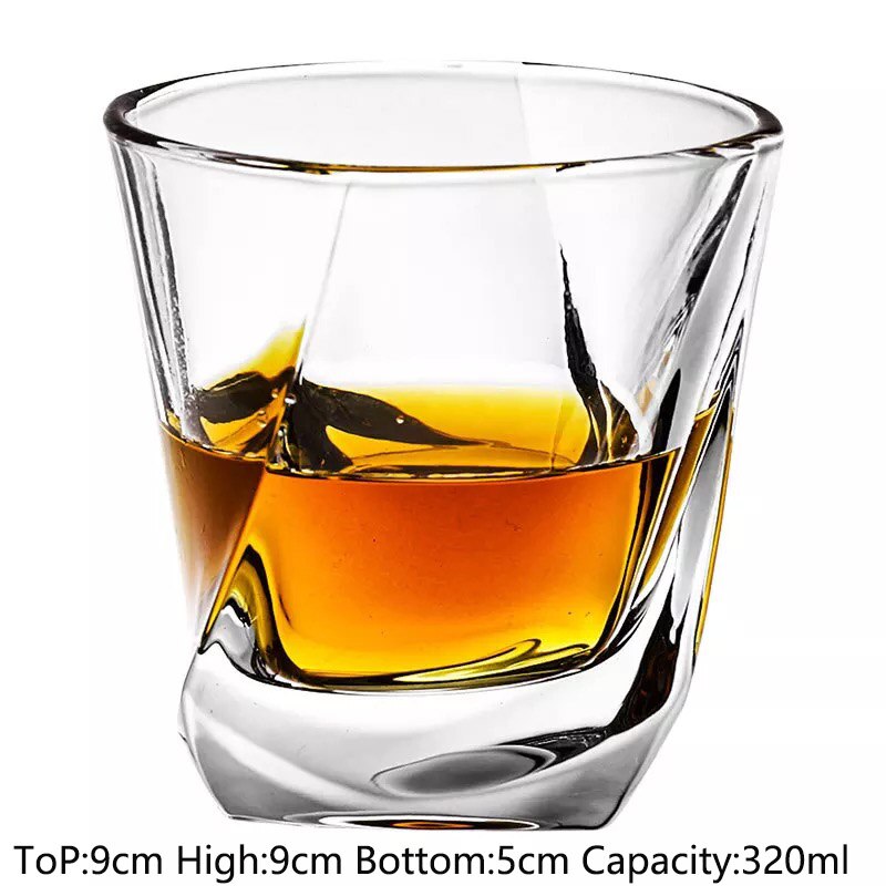 Whiskey Glasses,Old Fashioned Whiskey Glasses, Scotch Whisky, Bourbon, Cocktails, RUM, Durable Bar Spirit Glass: 7