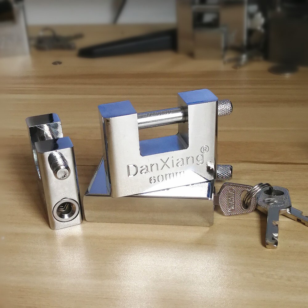 Top Security Container Garage Trailer Padlock Heavy Duty with 3 Keys