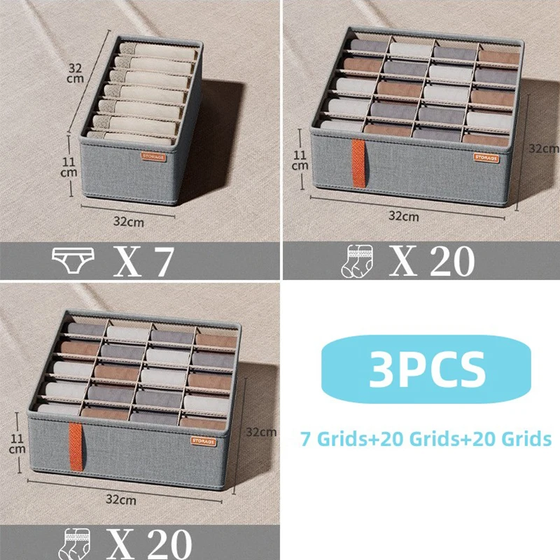 Slaapkamer Kast Lade Ondergoed Organizer Sokken Bh Kleding Opbergdozen Garderobekast Organizer Broek Sokken Organizer