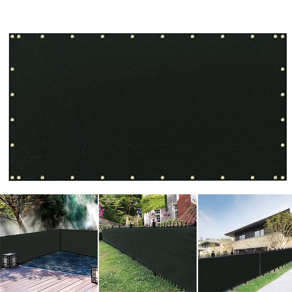 Easy Install Ventilated Fade Resistant Privacy Screen Balcony Garden Heavy Duty Patio UV Protection Backyard Outdoor Fence Mesh