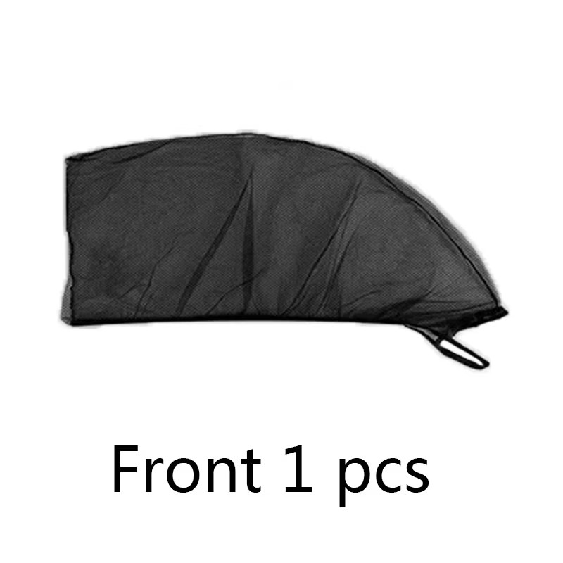 Car Sunshade Anti-mosquito Insulation UV Protective Glass Sunscreen Mesh Reflective Sunshade Protective Window Film For SedanSUV: army green