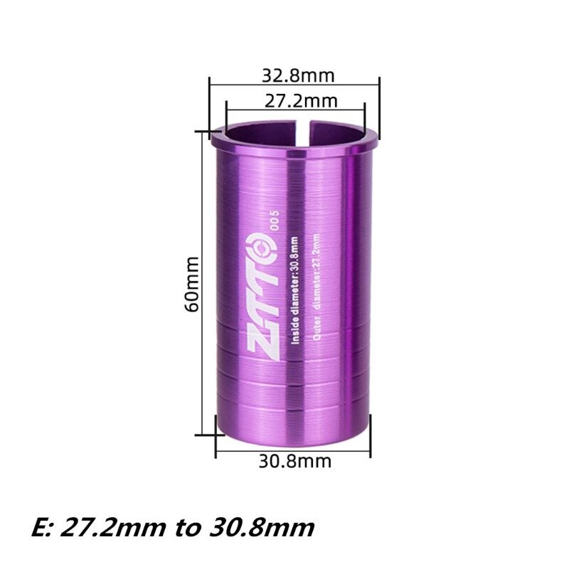 Aluminum Alloy Bicycle Seatpost Sleeve Convert Seat Post Tube Conversion Adapter MTB Road Bike Cycling Accessories
