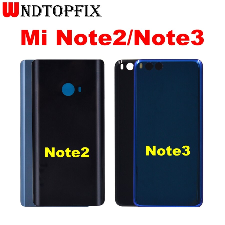 Voor Xiaomi Mi Note 2 Cover Case Batterij Cover Behuizing Vervanging 5.7 "Voor Xiaomi Mi Note 3 Batterij cover