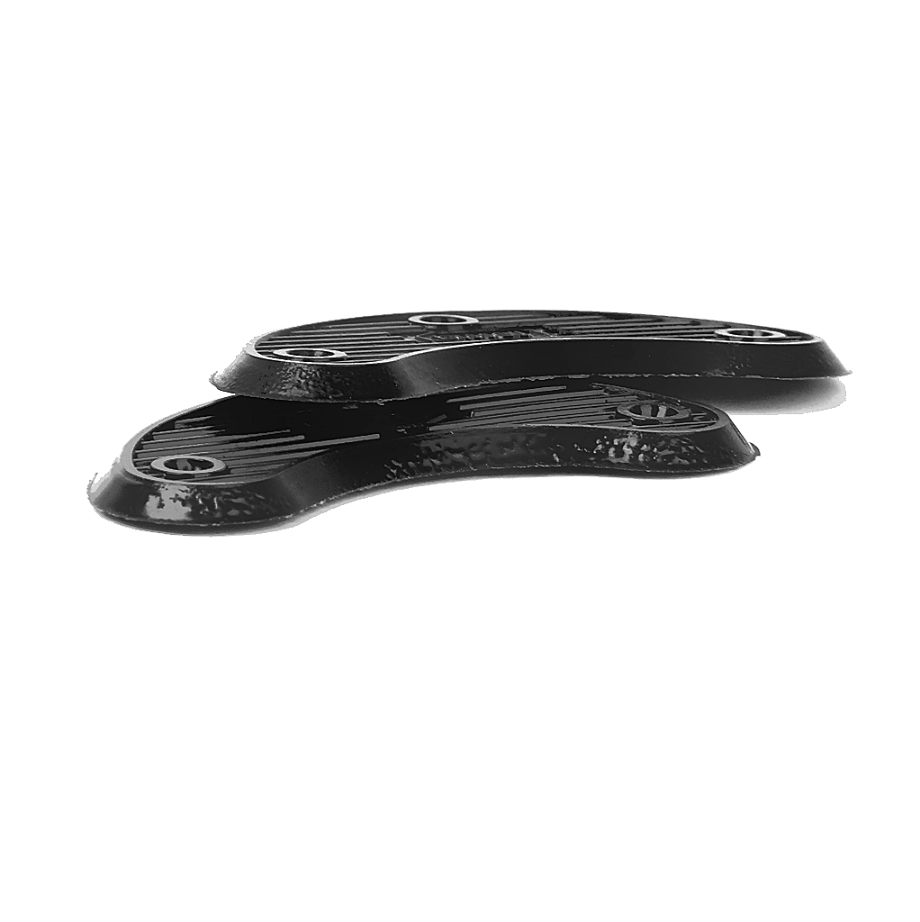 Suelas de goma para zapatos, protectores de placas de tacón y punta para reparación de zapatos DIY, 2-3,1mm, 3 pares