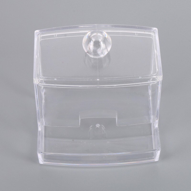 Clear Acrylic Storage Holder Box Transparent Cotton Swabs Stick