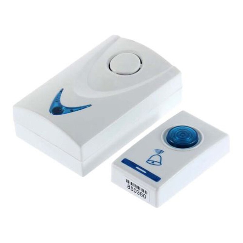 Wireless Door Open Chime Entry Security Alarm Doorbell Transmitter Receiver Set
