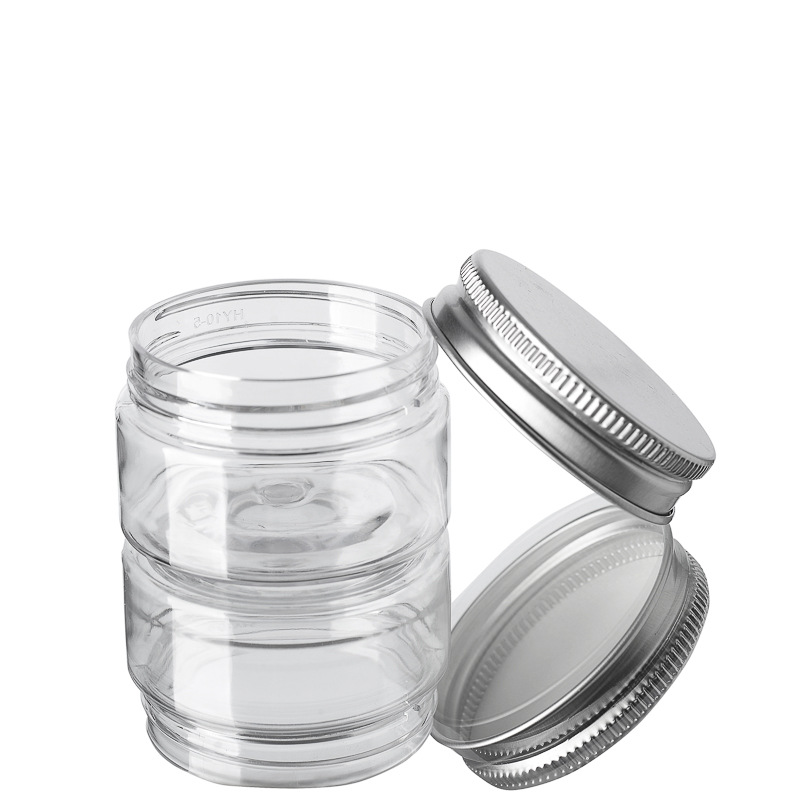 12 stuks 30/50/60/80/100/150ml lege, transparante plastic potjes voor cosmetica, crèmemonsters, make-up, voedselbewaarpotjes дорожный набор