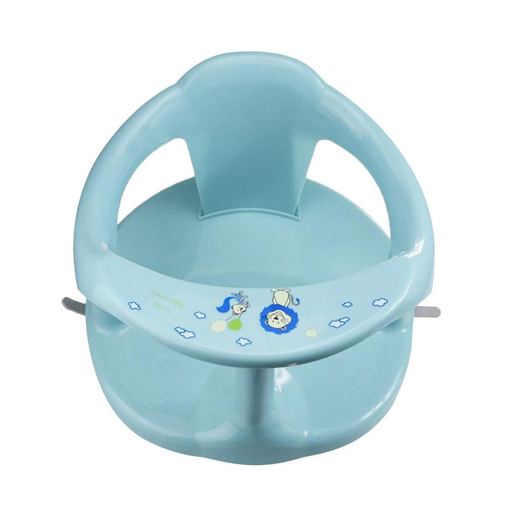 Babybadstol baby plastbadkarstol med ryggstöd och sugkoppar badstolar för barn  m09
