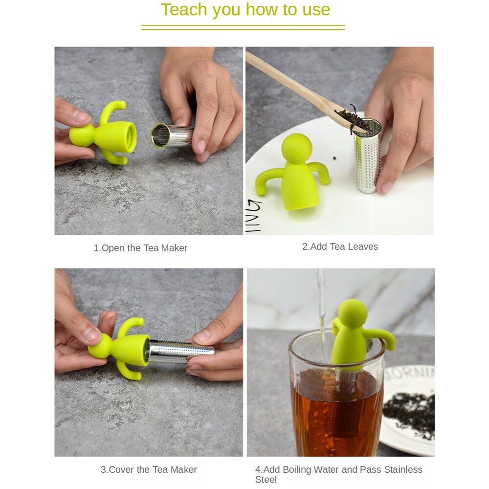 Tea Infuser Strainer Sieve Stainless Steel Infusers Teaware Tea Bags Leaf Filter Diffuser Infusor Kitchen Accessories