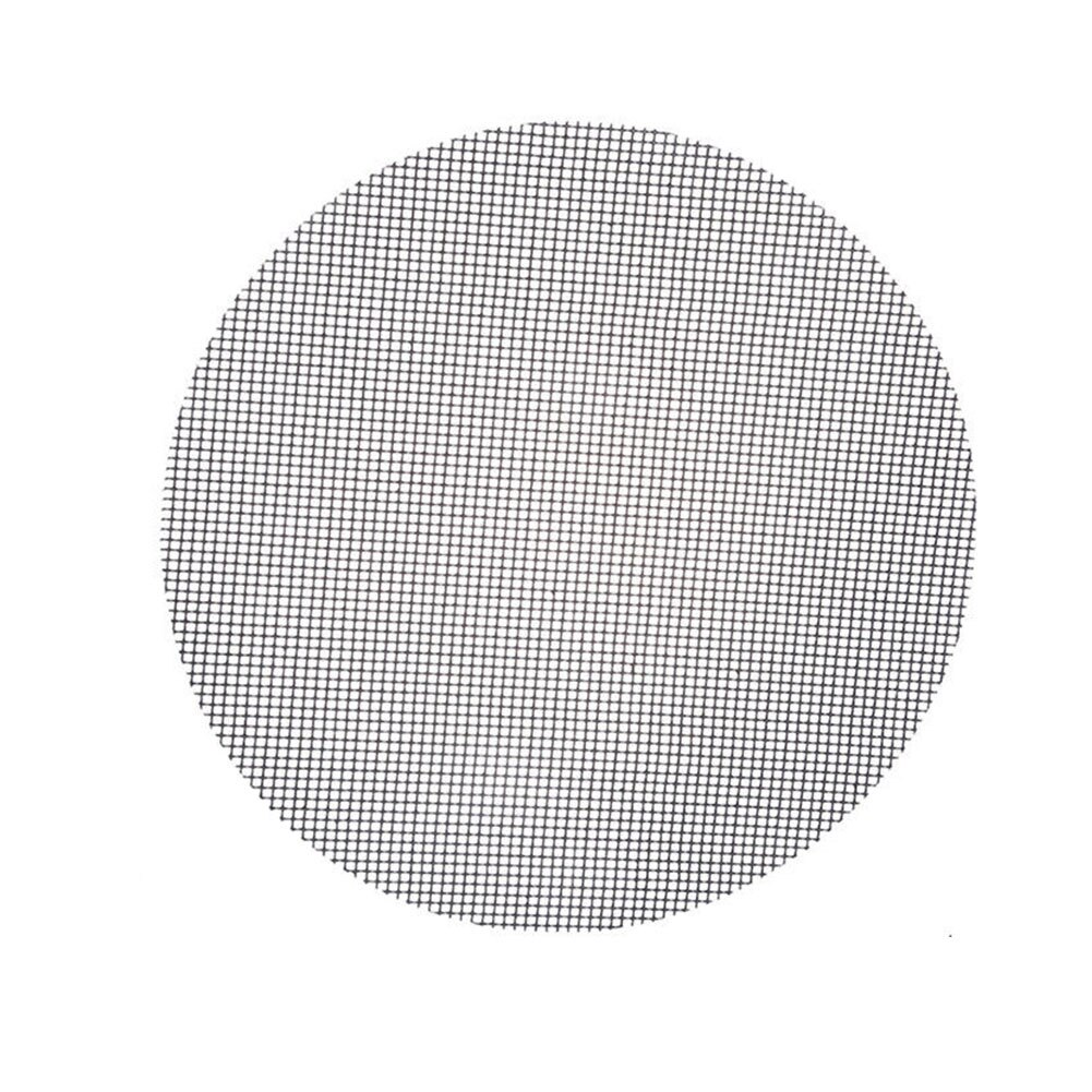 Onner BBQ Barbecue Grill mat,Stainless Steel Wire Mesh (Square 36cm x 42cm): Round 40x40cm