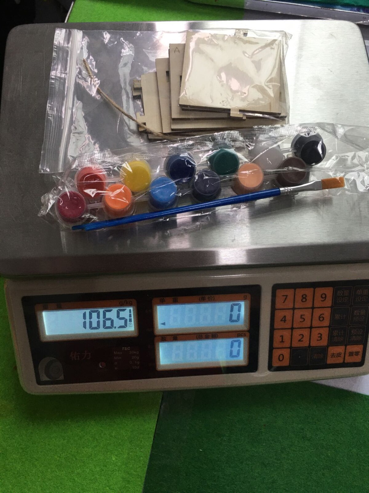 Homemade Bird House Set Wooden Home Decorations Simple And Interesting Diy Hand-painted Crafts Graffiti Bird House Set