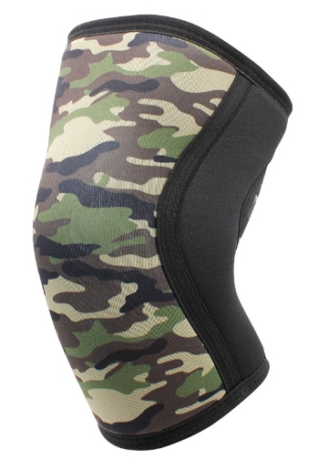 AOLIKES 1 Paar 7mm Neopreen Sport Kniebeschermers Compressie Gewichtheffen Druk Crossfit Training Kniebeschermers Ondersteuning Vrouwen Mannen: M / YELLOW