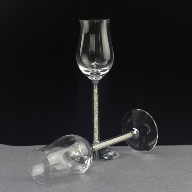 Diamant Kristall glas rotwein glas 90 ml hochzeit dekoration