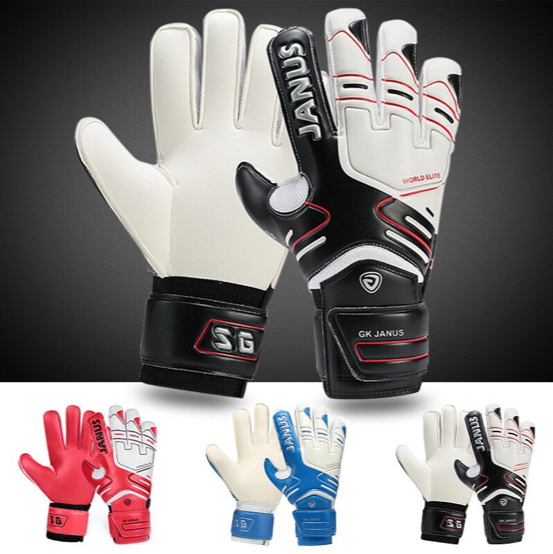 Football goalkeeper gloves goalkeeper adult children elementary school student finger guard equipment non-slip trai