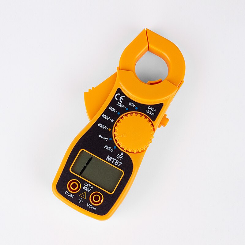 MT-87 Mini Multimeter Digital ohmmeter ammeter voltmeter Digital Diode measurement Clamp Multi meter With Bag Wires