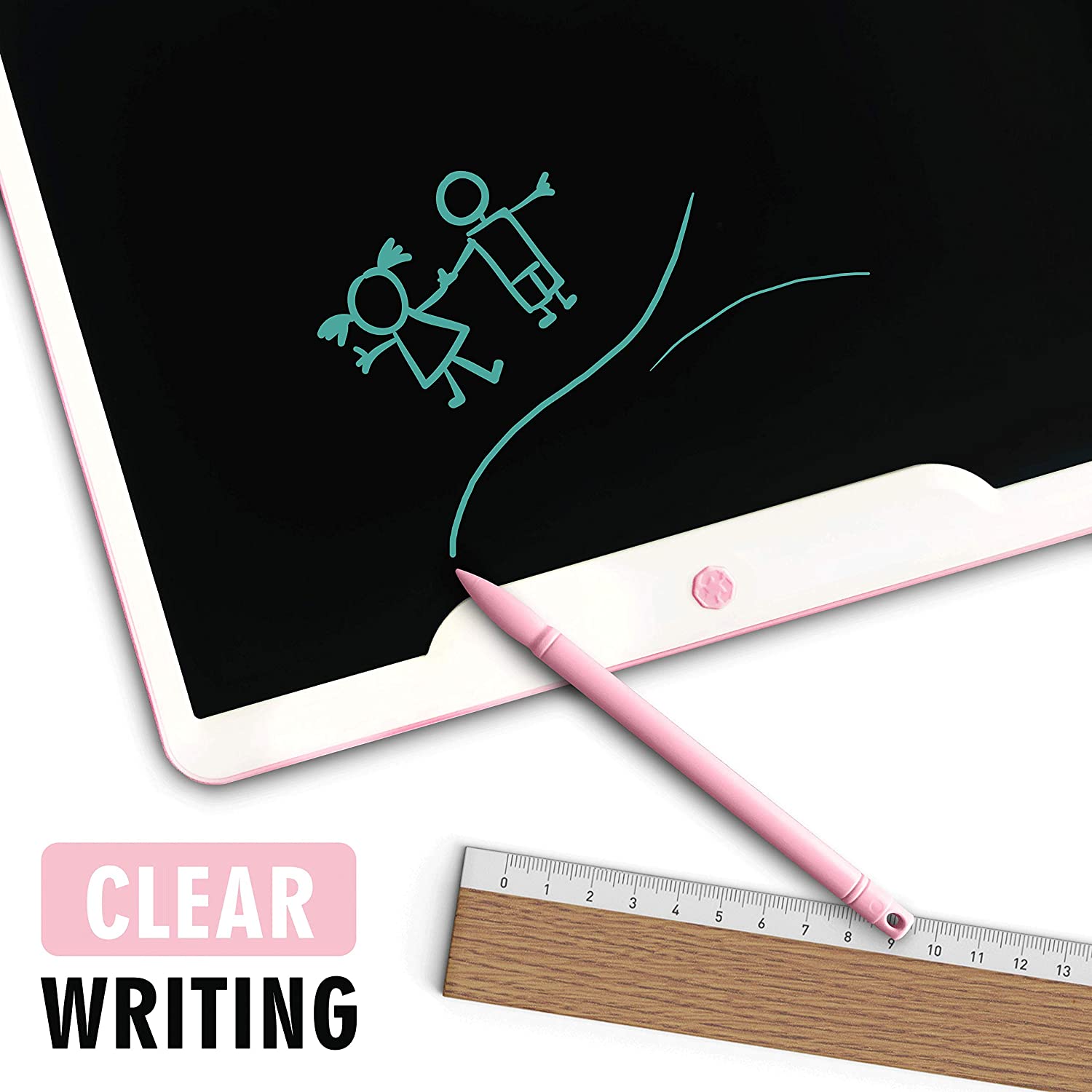 15 inch LCD Writing Tablet Office Electronic Blackboard Digital Memo Notepad Handwriting Message Drawing Board for School Home