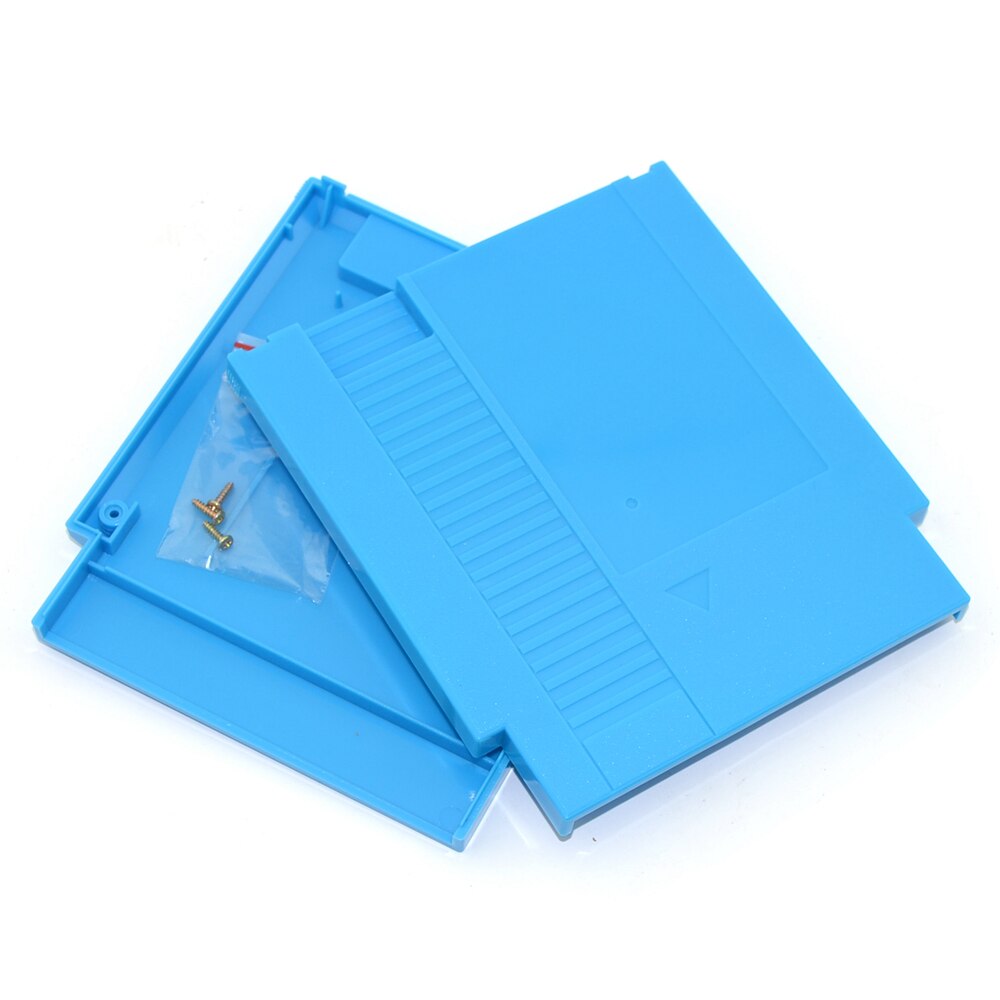 Carcasa de juego de 72 pines, Cartucho de repuesto para NES, funda de plástico con 3 tornillos