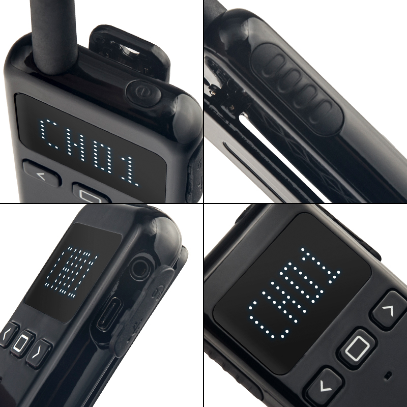KSUN-Mini walkie-talkie M2, estación transceptor de Radio bidireccional, portátil, comunicación inalámbrica