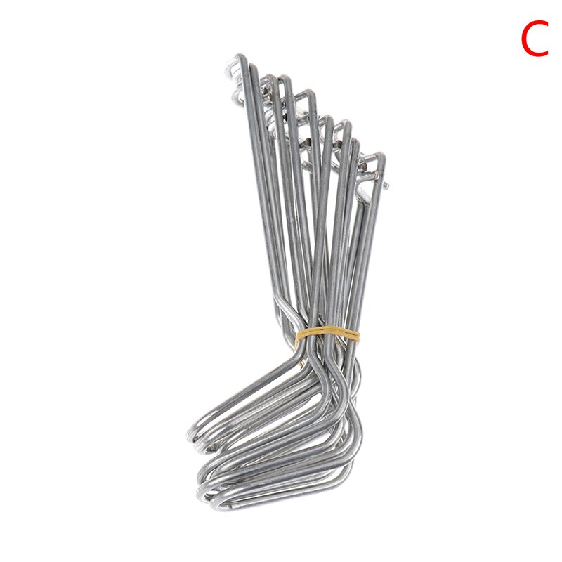 Pipe support fixing clamp Connector Steel Pressing spring Wire clip buckle for garden Greenhouse building Hardware 4Size: C 16mm