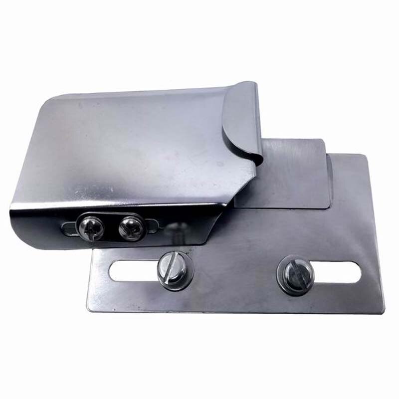 Industrial Double Needle Sewing Machine Crimping Presser Foot, Folder,Zipper foot,Zipper on boxes and bags, Fast One Side Zipper