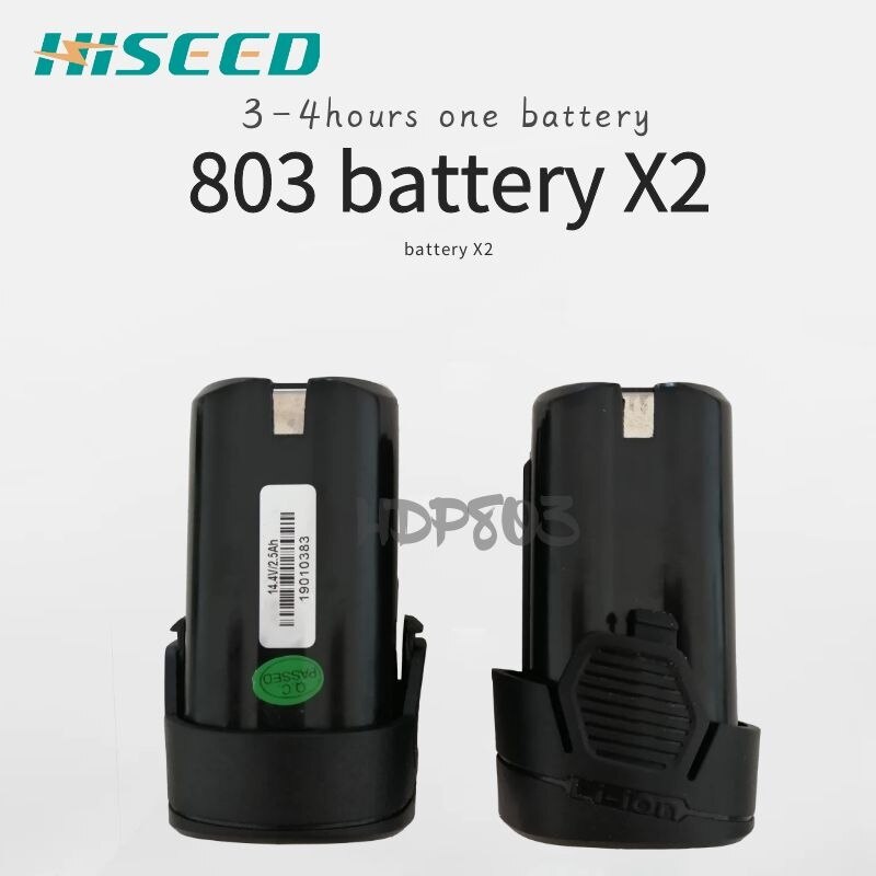 Hiseed 803 trådløse beskæreserviceblade, batteri og oplader