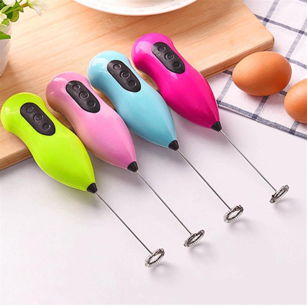 Batidora eléctrica de mano Mini batidora de huevos de café y leche batidora de huevos para cocina casera