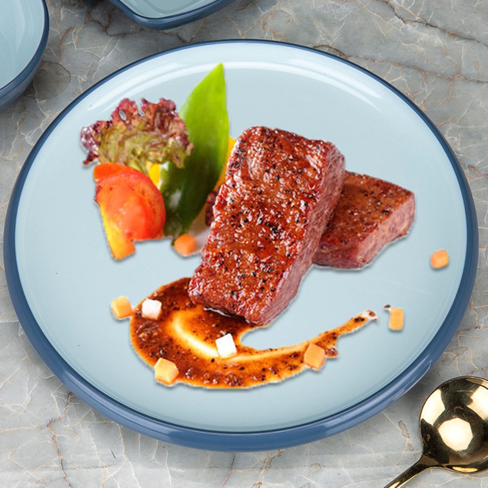 Melamine Fat Beef Roll Wool Belly Plate Dinner Plate Stir-fried Dish
