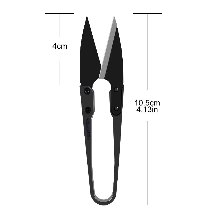 LMDZ1PC Yarn Scissors Household Thread Cutter Sewing Nippers Hand Tool Tailor's Scissors Cross Stitch Scissors U-Shaped Scissors