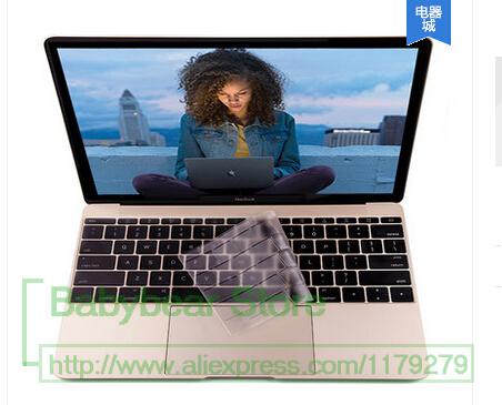 Til macbook 12 " usa ansi tastaturbeskytter engelsk tastaturcover til mac book retian 12 '' air 12 tommer: Klar