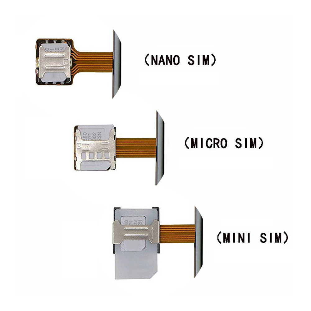 1PC SIM Verlängerung Kartenleser Mikro SD hybrid Doppel Dual-Sim Karte Nano Sim Verlängerung Adapter Für Xiaomi redmi Huawei