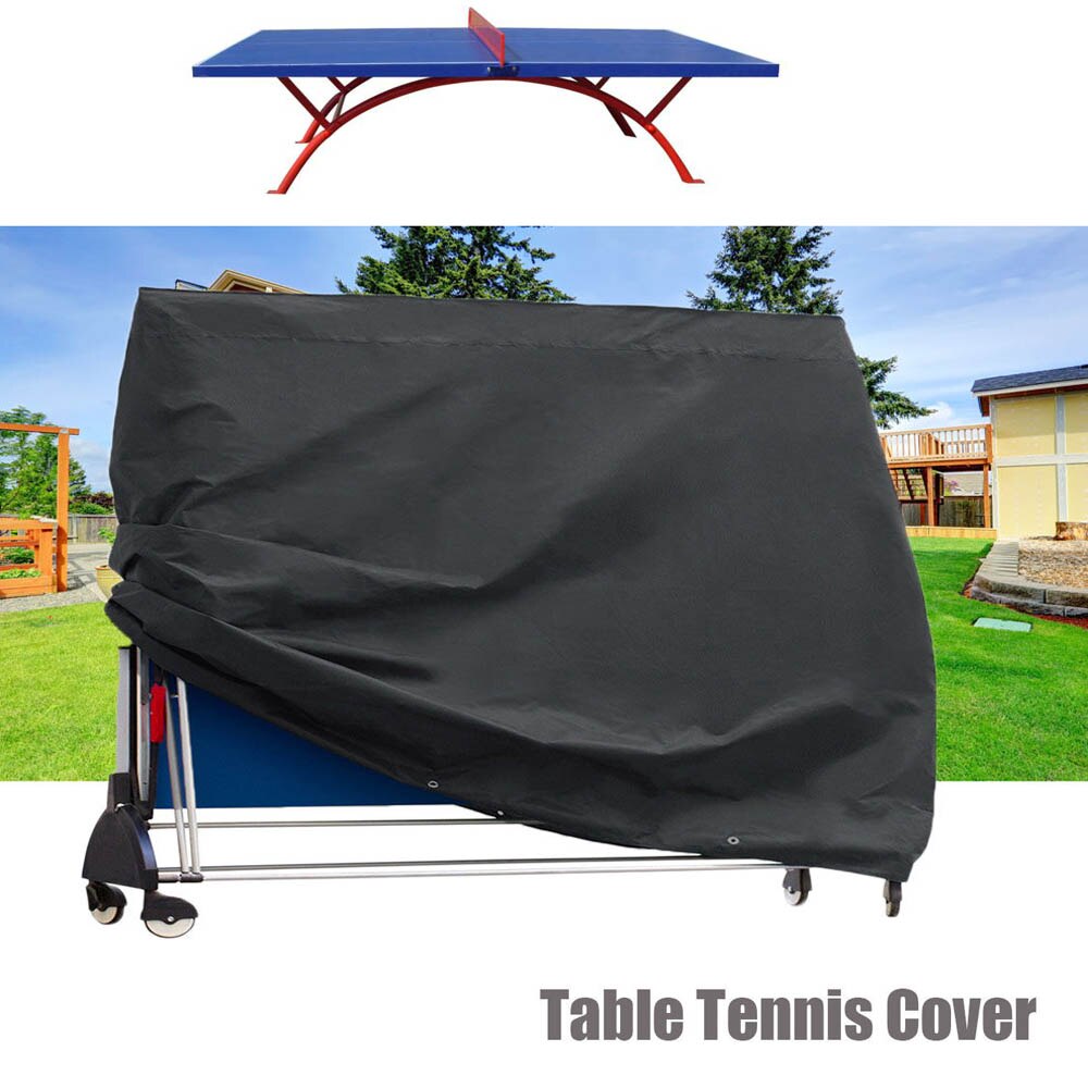 210D 420D Oxford Doek Regenhoes Waterdichte Outdoor Tuin Ping Pong Tafel Regen Wind Zon Bescherming Cover Deken Protectors