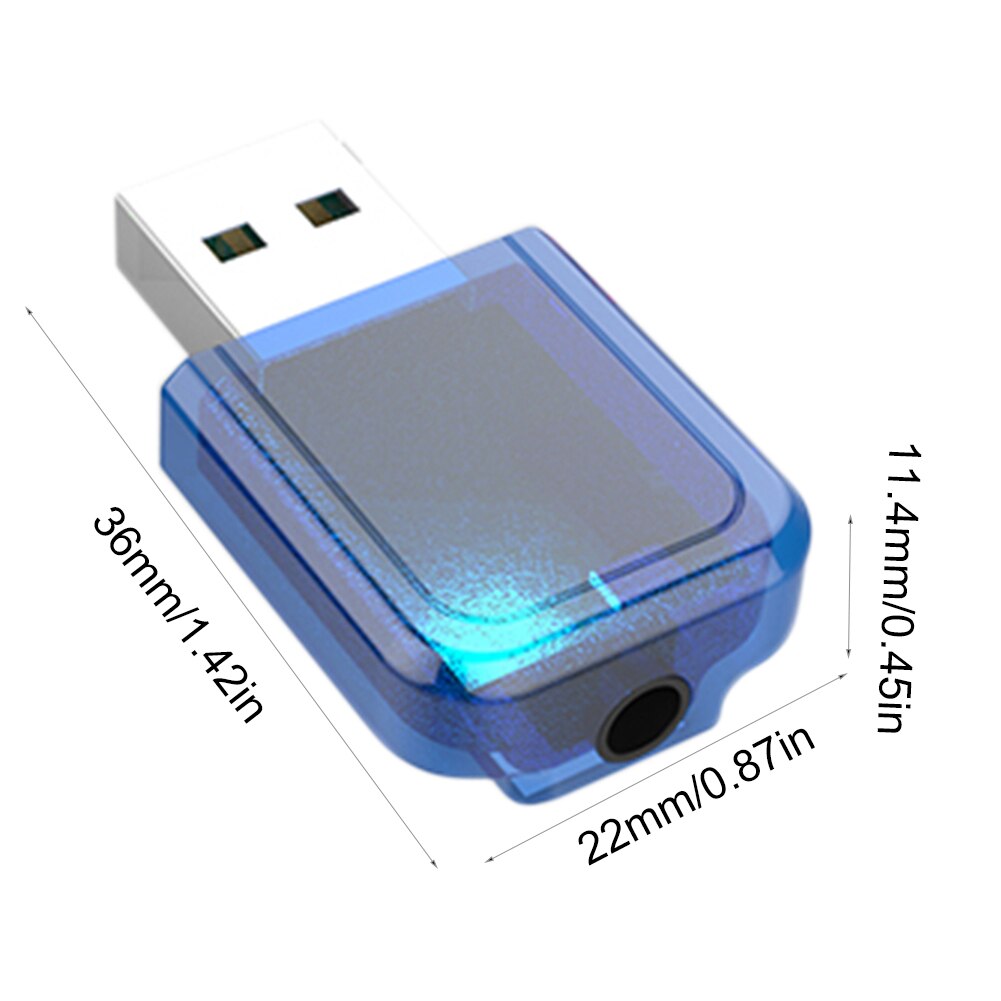 Zwei-in-one bluetooth adapter 5,0 universal usb bluetooth desktop-computer bluetooth sender kopfhörer audio dongle empfänger