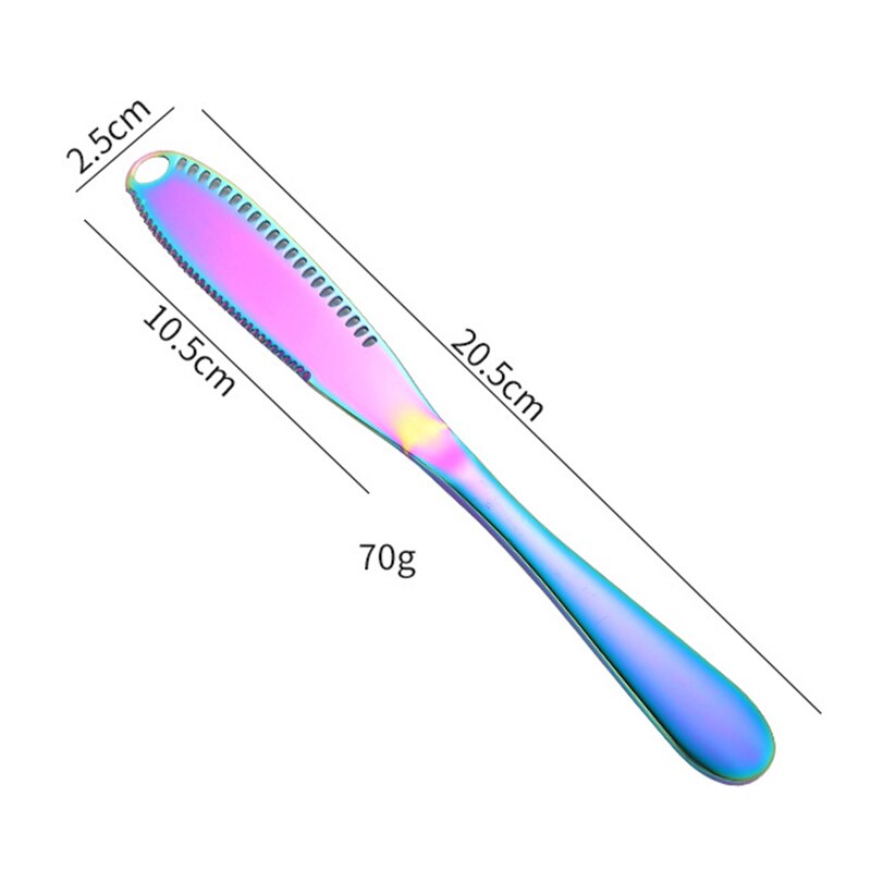 1 Pc Boter Mes Roestvrij Staal Keuken Kaas Mes Dessert Gereedschap Jam Strooier Gebruiksvoorwerp Bestek Dessert Gereedschap Voor Toast