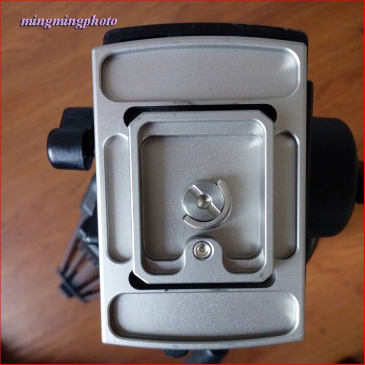 TH-650DV 1/4 Polegada Parafuso De Montagem Tripé Monopods Prato de Liberação Rápida Para A Câmera DSLR Libec TH-650, VD-2200, NTP-650, QVD-2000