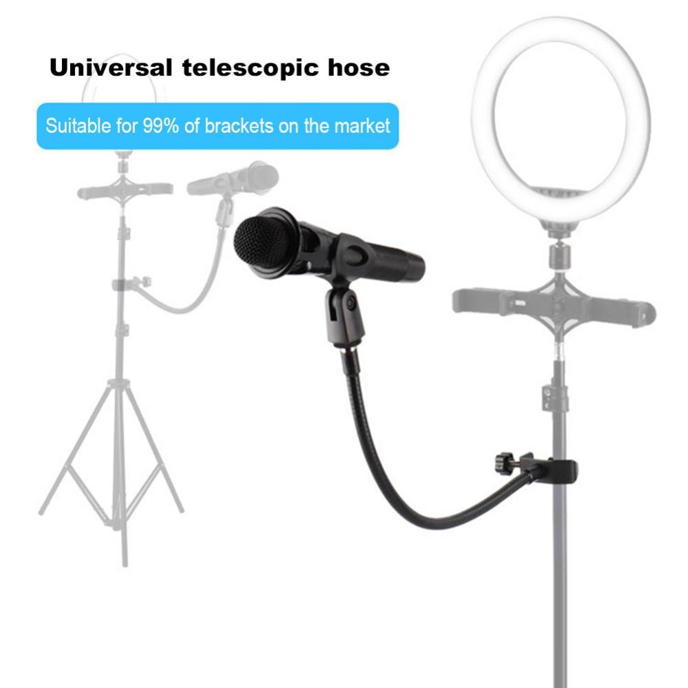 Universal Microphone Mobile Phone Tablet Stand Bracket HolderS Hose Adjustable Clip Shockproof Frame Tripod Accessories