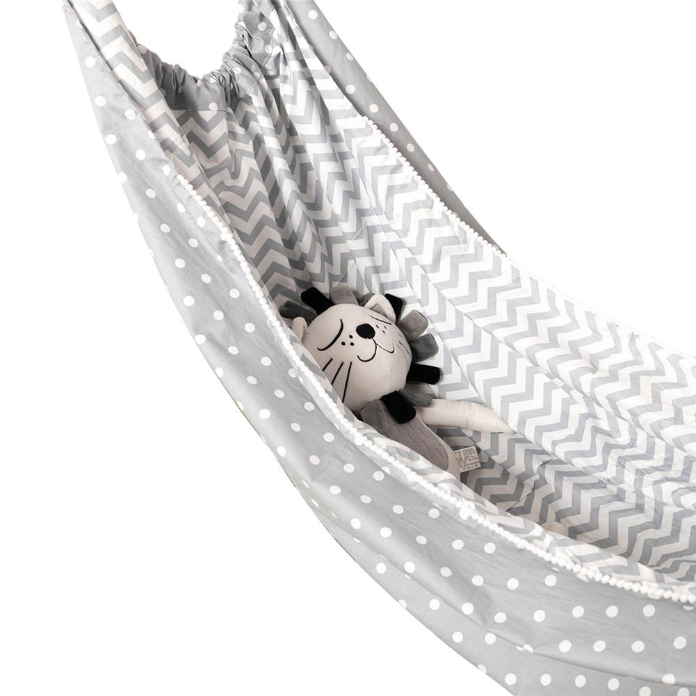 Baby gunga för barn balancoire enfant swing hängmatta bebis hängande altalena barns hängmatta för barn barn: Grå