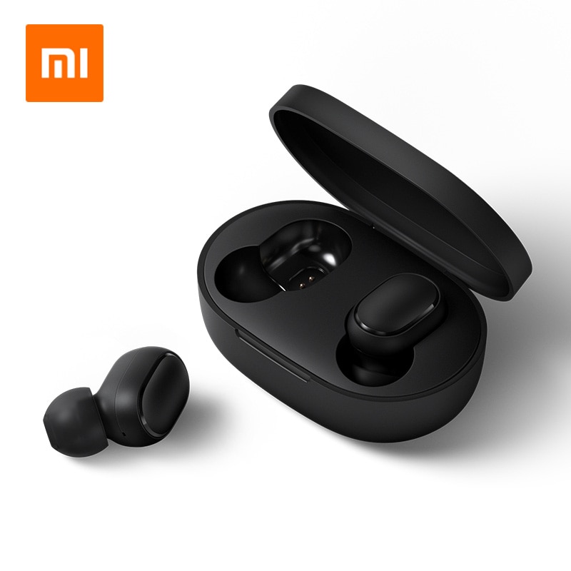 Xiaomi Redmi AirDots 2-auriculares, inalámbricos por Bluetooth 5,0, auriculares intrauditivos de graves estéreo con carga por Inteligencia Artificial