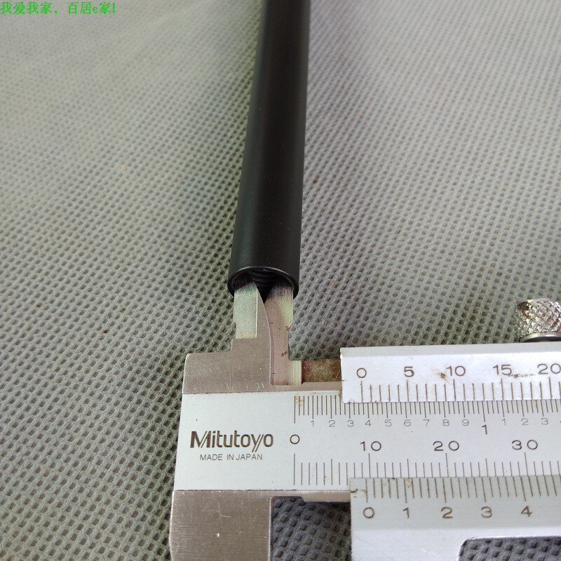 5pcs/lot Black M10 Female Thread Inner Thread Metal Hollow Tube, Connection Rod, Inner Tooth Tube, DIY Lighting Accessories