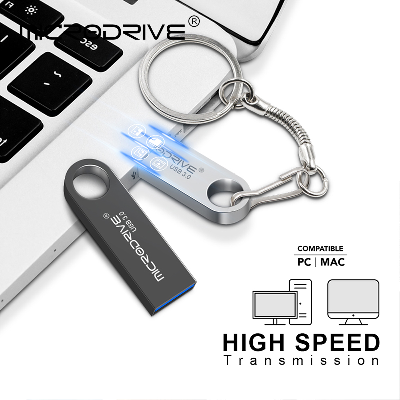metal USB 3.0 Flash Drive 128gb 256GB 512GB flash disk Pendrive 32gb 64gb USB Flash USB Disk memory stick